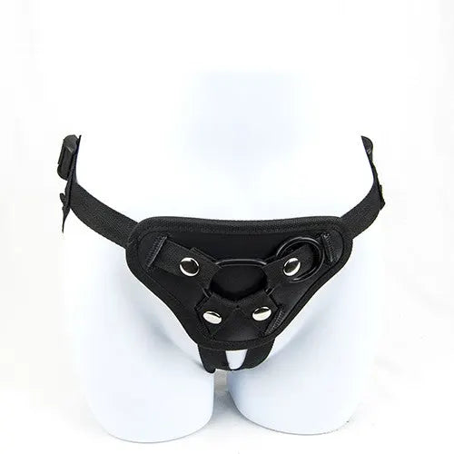 Loving Joy Universal Black Strap On Harness - PlayBlue