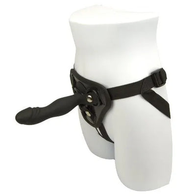 Loving Joy Universal Black Strap On Harness - PlayBlue