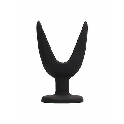 Shots - Split Butt Plug Silicone - 4 - PlayBlue
