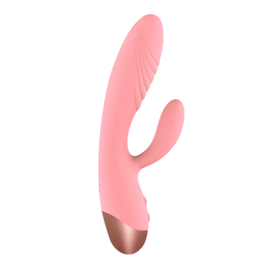 Elali Pink Rechargeable Silicone Rabbit - PlayBlue