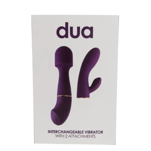 DUA Interchangeable Rechargeable Vibrator