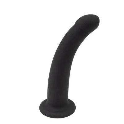 Loving Joy Curved 5 Inch Silicone Dildo with Suction Cup - PlayBlue