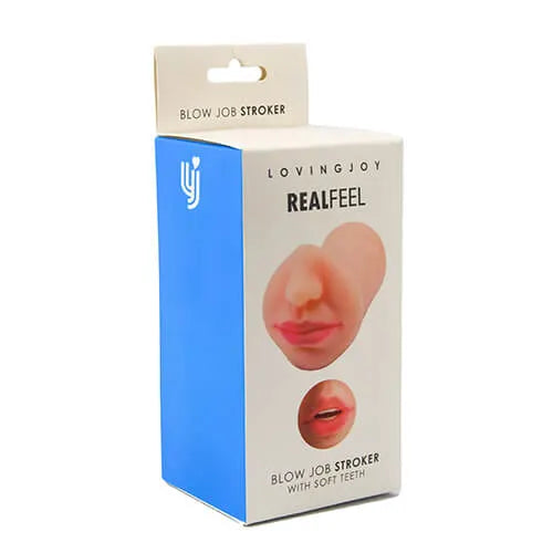 Loving Joy Real Feel Blow Job Stroker - PlayBlue