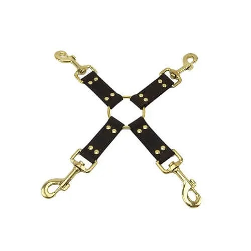 BOUND Nubuck Leather 4 Way Hog Tie - PlayBlue