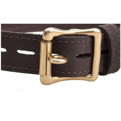 BOUND Nubuck Leather Choker with O Ring - PlayBlue
