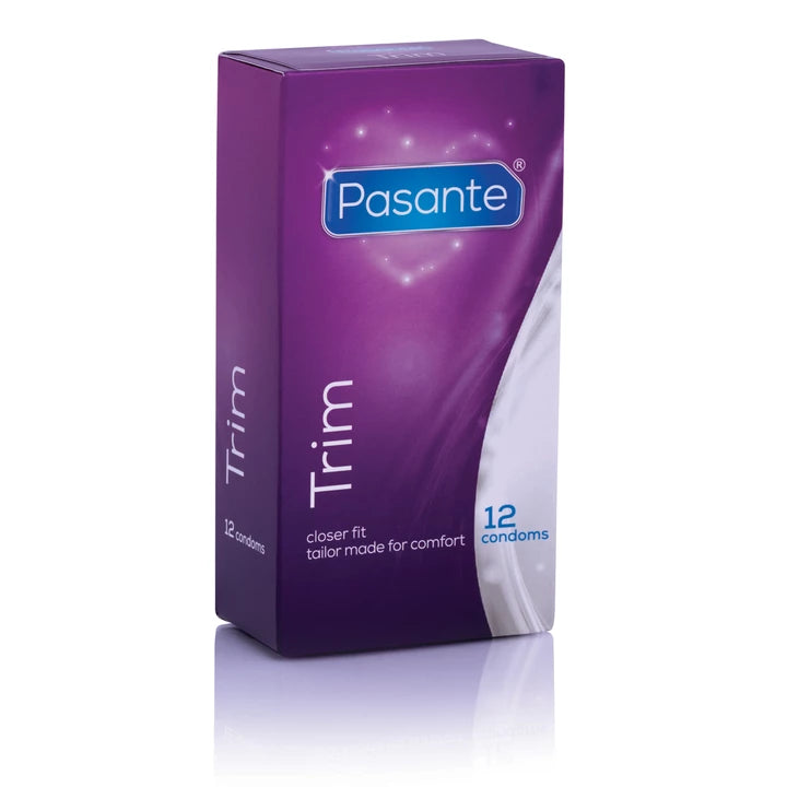 Pasante Trim condoms 12pcs - PlayBlue