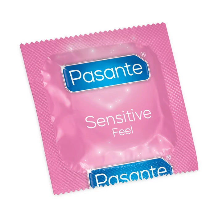 Pasante Sensitive Feel Condoms - 12pcs - PlayBlue