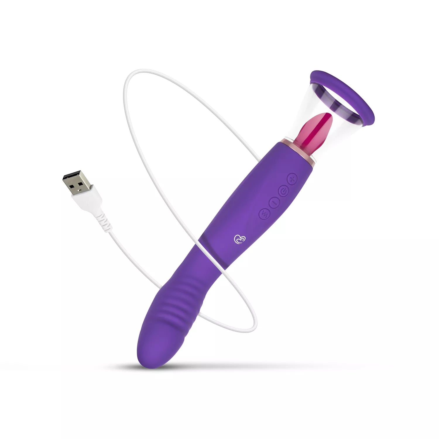Pleasure Pump with G-Spot Vibrator - PlayBlue