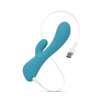 Cala Azul - Martina Luxury Rabbit Vibrator - PlayBlue