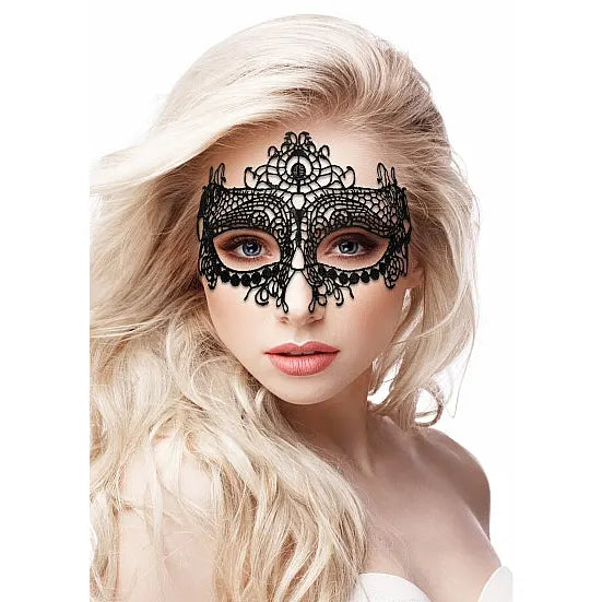 Queen Black Lace Mask - Black - PlayBlue