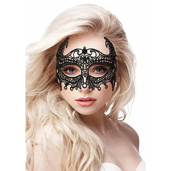 Empress Black Lace Mask - Black - PlayBlue