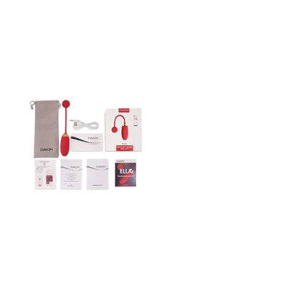 Svakom Ella APP Controlled Silicone Vibrating Egg - PlayBlue