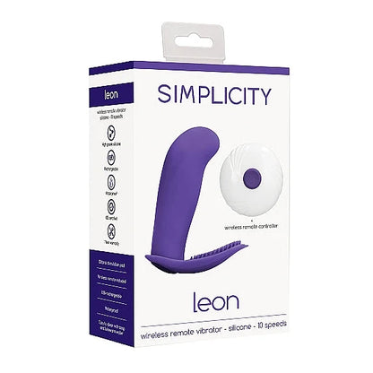 Leon Wireless Remote Vibrator - Rechargeable