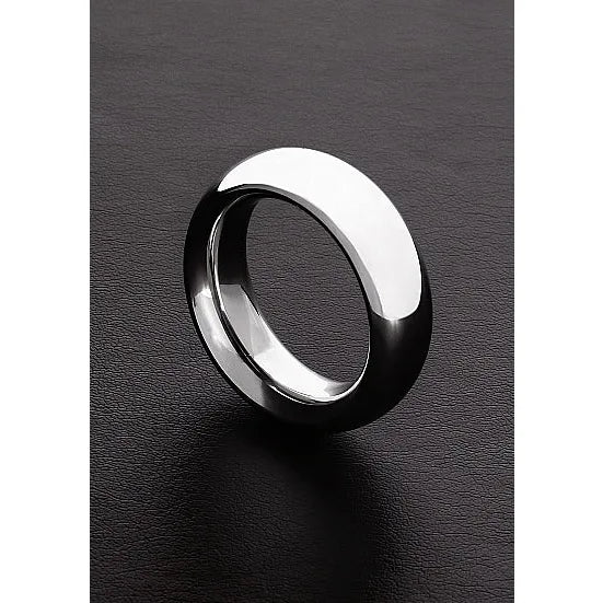 Donut Stainless Steel Cock Ring 45mm-55mm - 55mm - PlayBlue