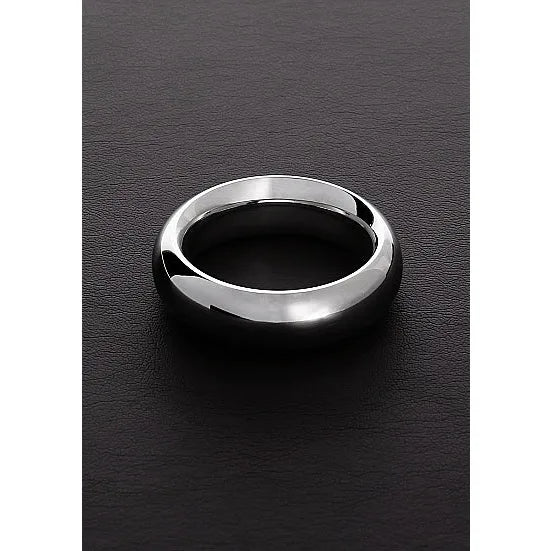 Donut Stainless Steel Cock Ring 45mm-55mm - 55mm - PlayBlue