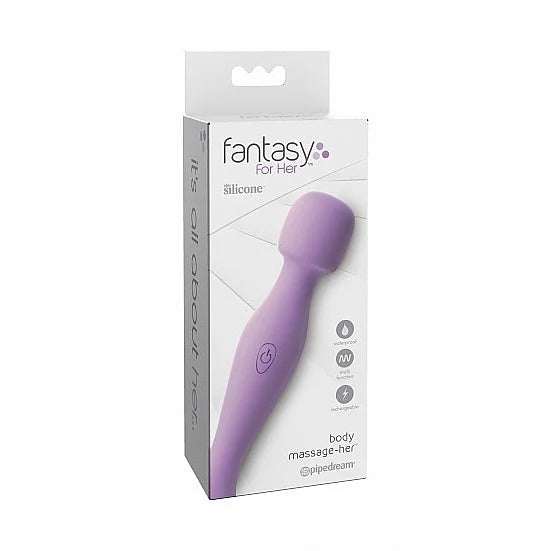 Body Massage - Flexible Rechargeable Hand Wand - PlayBlue