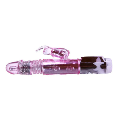 Ly-baile U.S. Rabbit Throbbing Bunny - Thrusting Rechargeable - PlayBlue