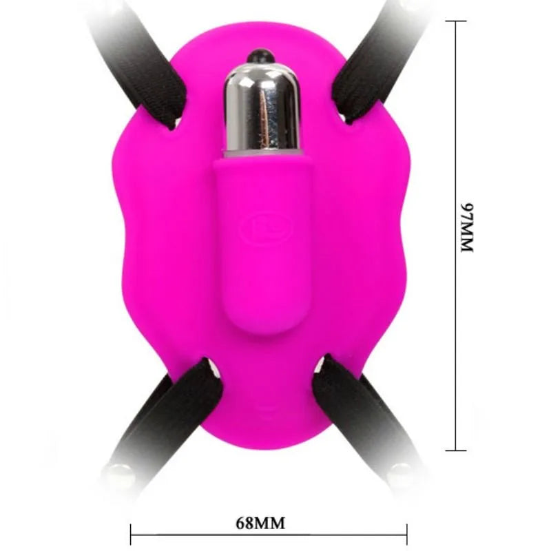 Harnes Vibrating Love Rider - PlayBlue
