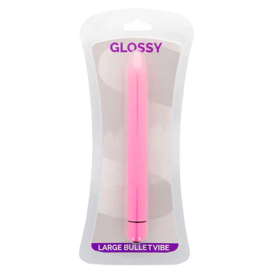 Glossy Slim Vibrator 7"