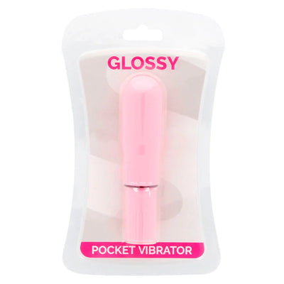 Glossy Pocket Vibrator - PlayBlue
