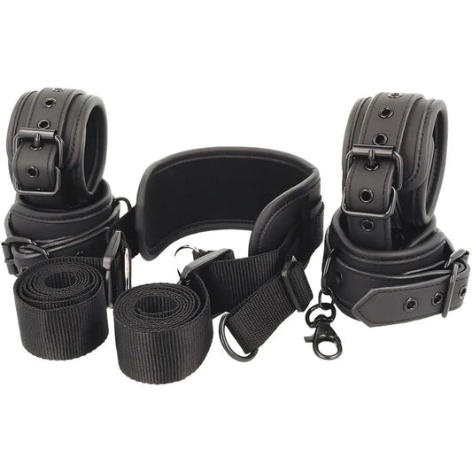 Fetish Submissive Position Master 4 Handcuffs Set
