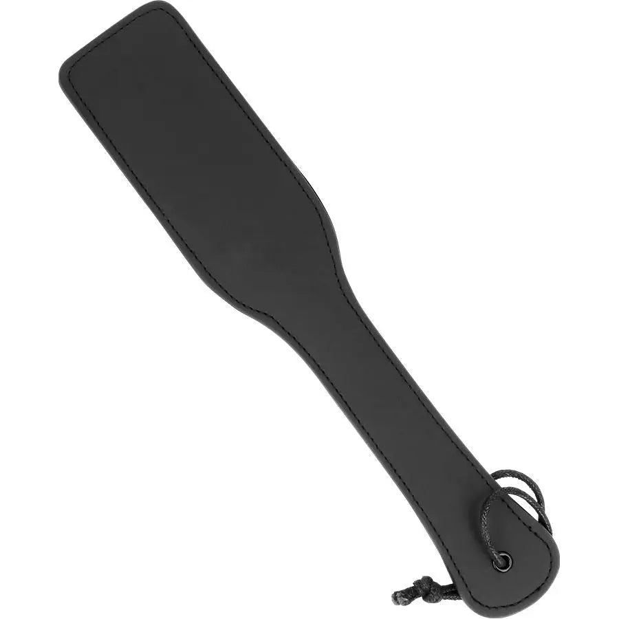 Fetish Submissive Black Paddle With Stitching - PlayBlue