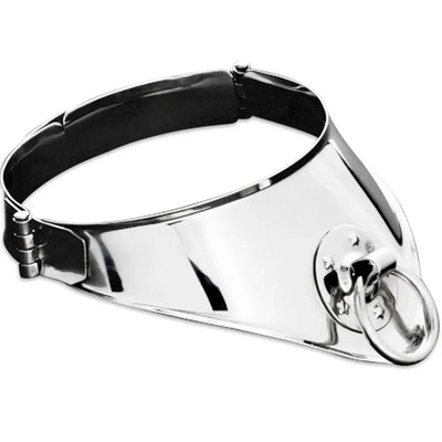 Metal Hard Neclace With Ring And Lock - PlayBlue