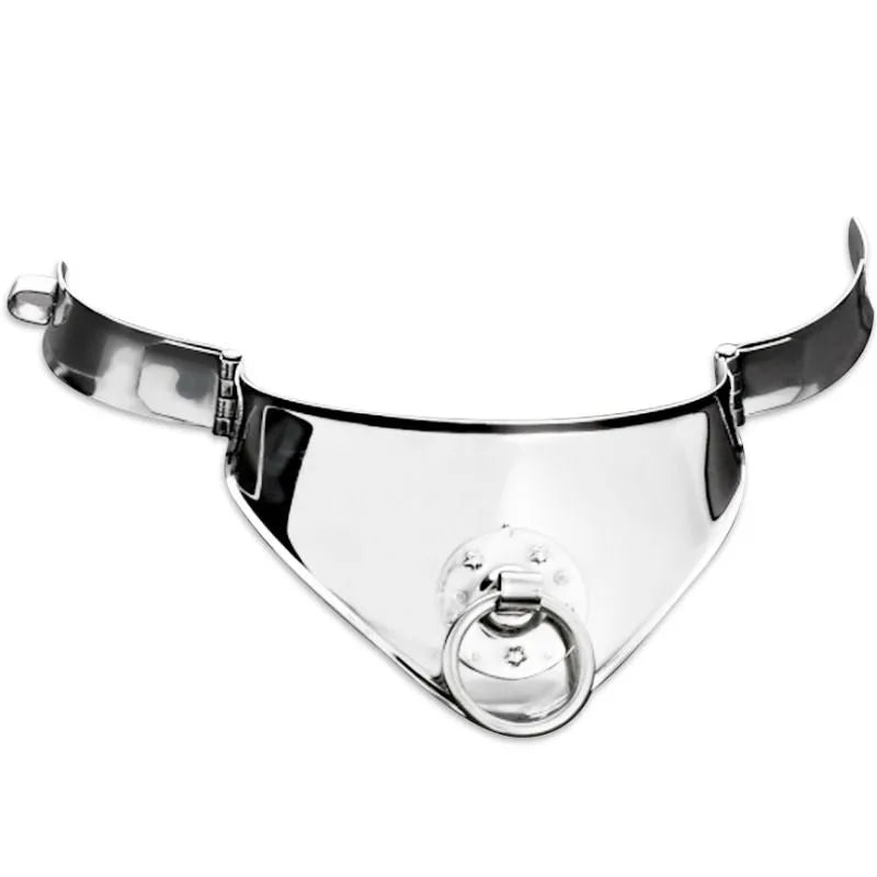 Metal Hard Neclace With Ring And Lock - PlayBlue