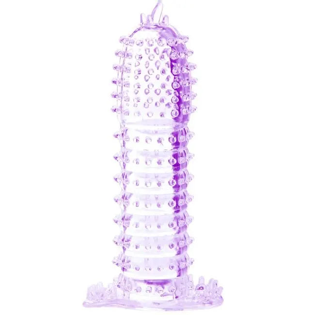 Penis Sleeve Purple Silicone
