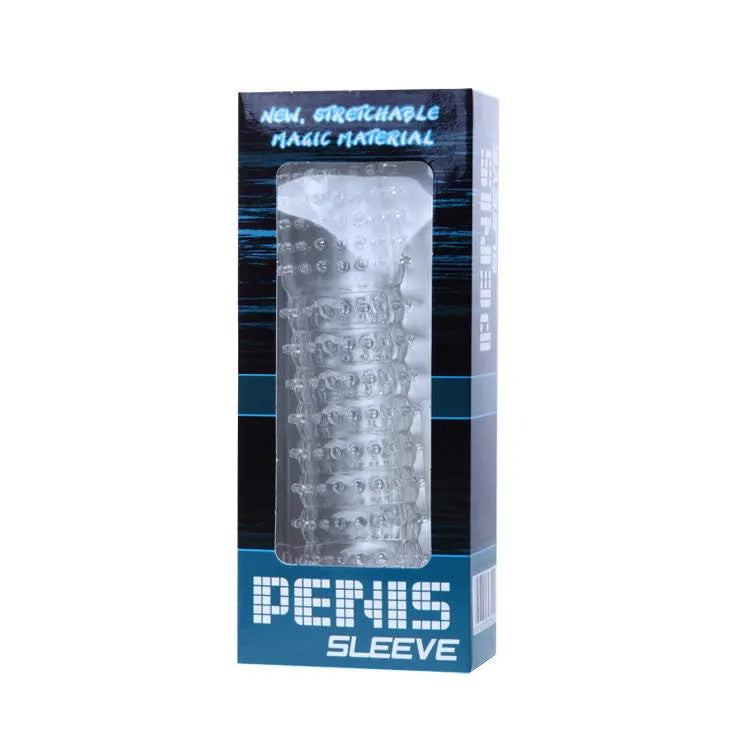 Penis Sleeve Purple Silicone - PlayBlue