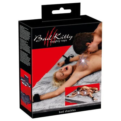 Bed Shackles Bad Kitty Set Of 4 - PlayBlue