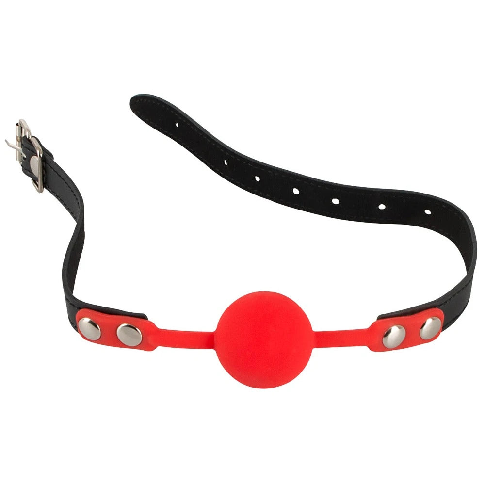 Red Gag Silicone - PlayBlue