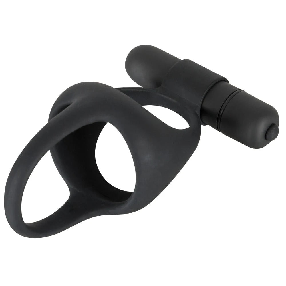 Black Velvets Cock & Ball Ring - PlayBlue