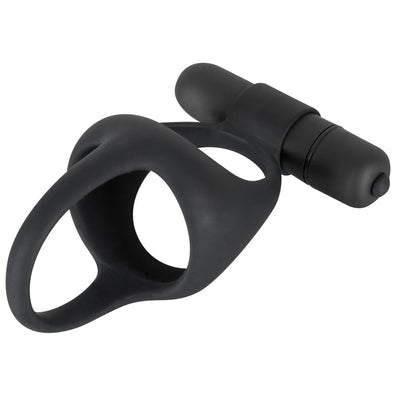 Black Velvets Cock & Ball Ring - PlayBlue