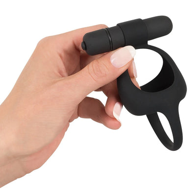 Black Velvets Cock & Ball Ring - PlayBlue