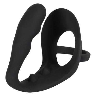 Black Velvets Silicone Ring & Plug - PlayBlue