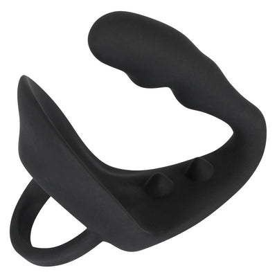 Black Velvets Silicone Ring & Plug - PlayBlue