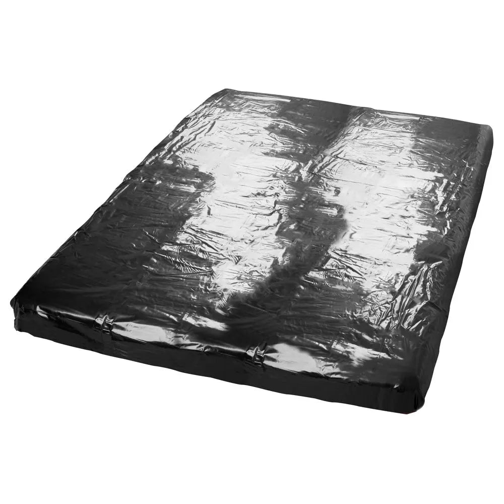 Vinyl Bed Sheet Black 200 x 230 - PlayBlue