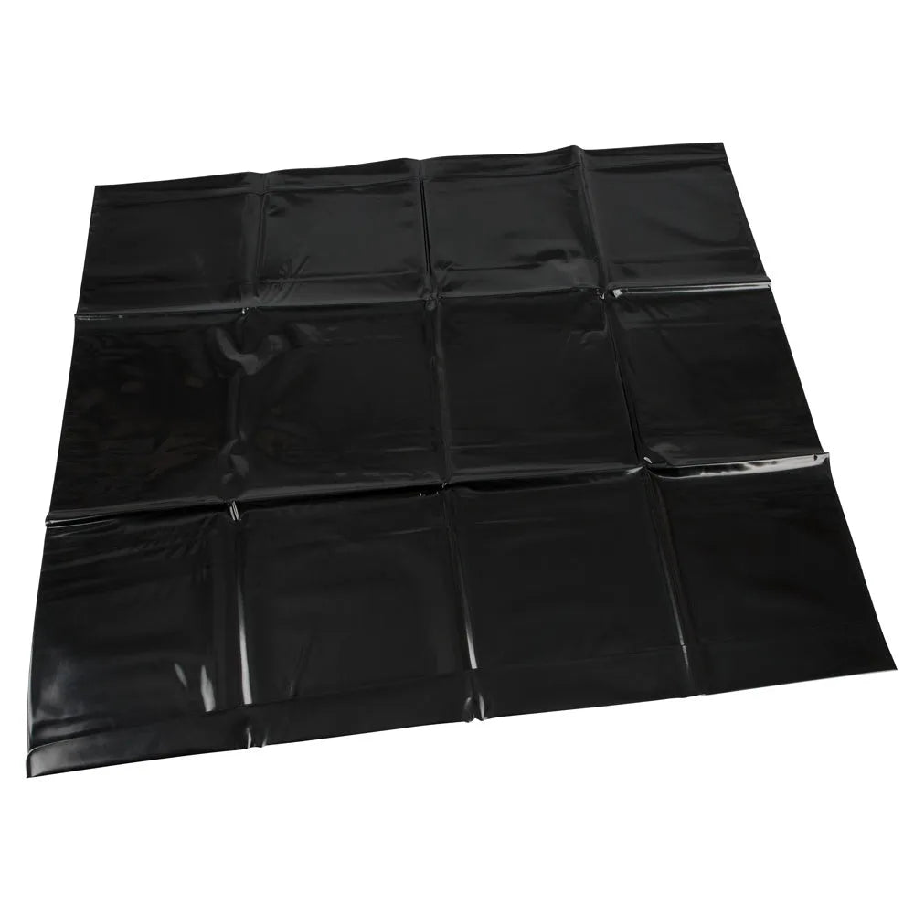 Vinyl Pillow Case Black - PlayBlue