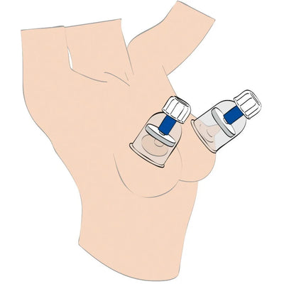Max Twist Nipple Sucker XL - PlayBlue