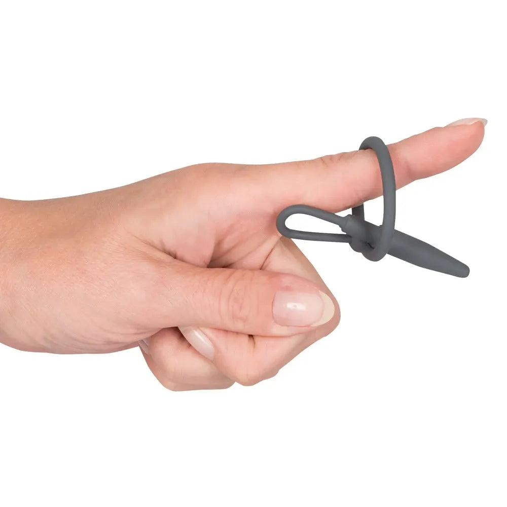 Penis Plug With Glans Ring - PlayBlue