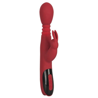 Silicone Thrusting Rechargeable Rabbit - PlayBlue