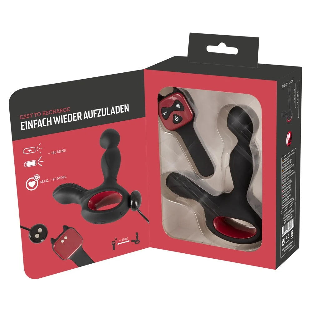 Silicone Rechargeable Prostate Massager - PlayBlue