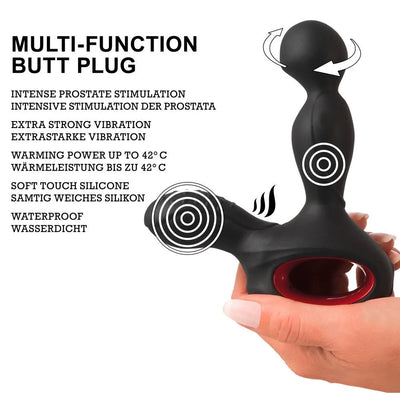 Silicone Rechargeable Prostate Massager - PlayBlue