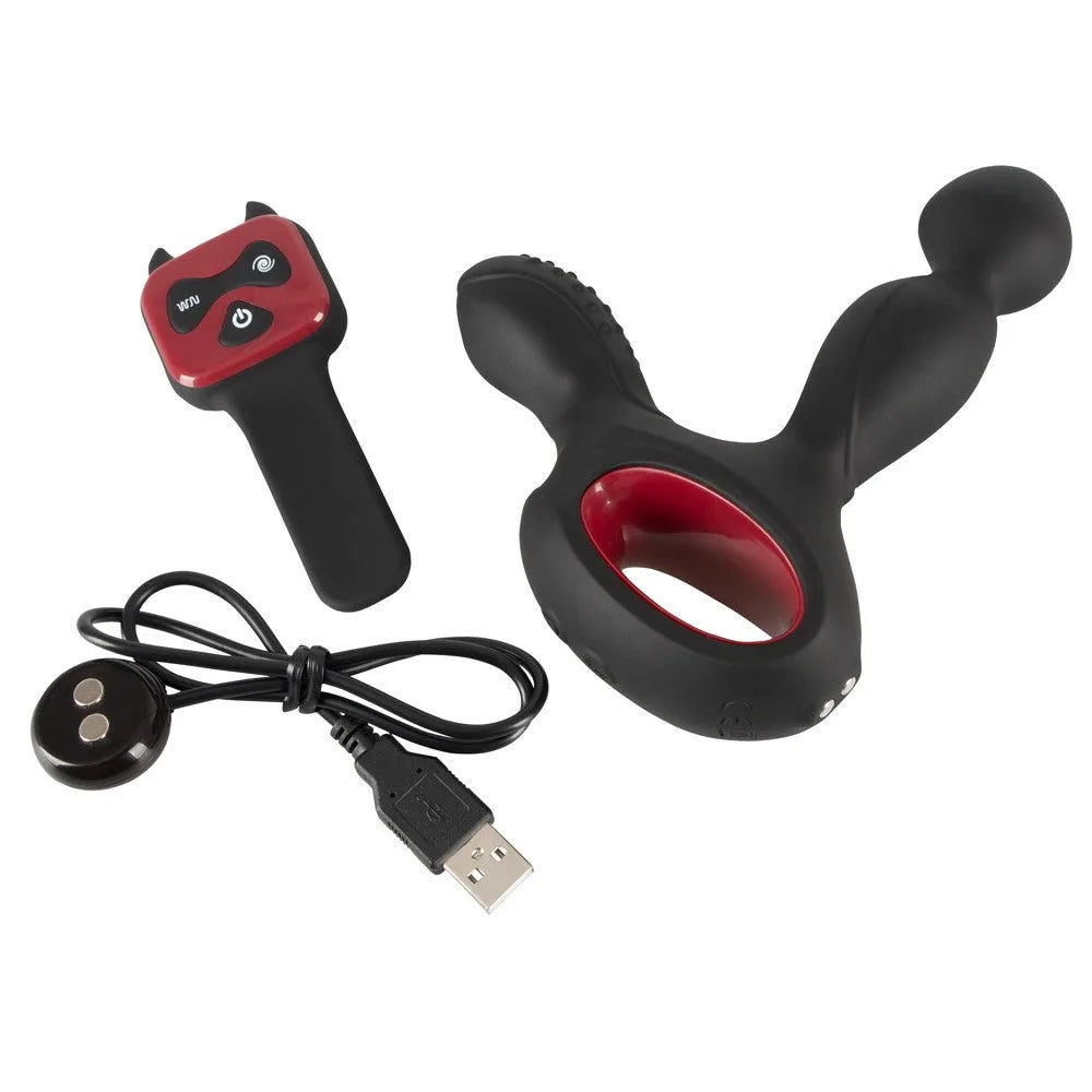 Silicone Rechargeable Prostate Massager - PlayBlue