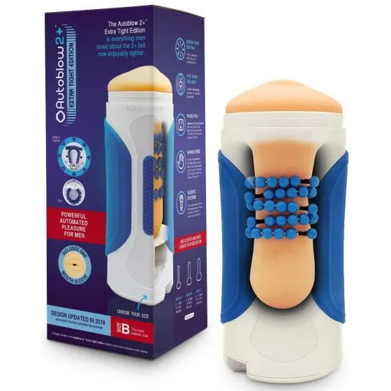 Autoblow 2+XT - Extra Tight Blow Job Machine - PlayBlue