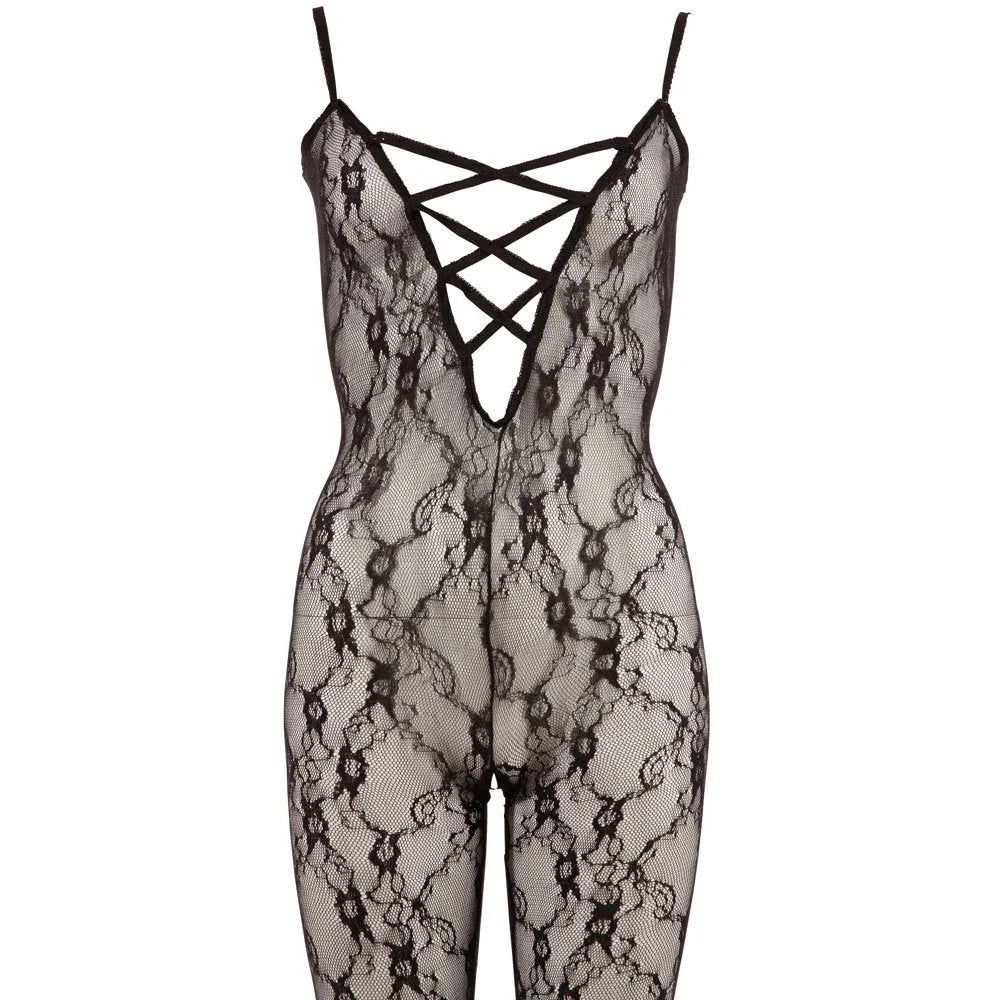 Mandy Mystery Plus Size Lace Bodystocking - XXL-3XL (Size 22-26) - PlayBlue