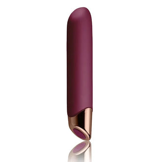 Rocks Off Chaiamo Vibrator - Rechargeable Power - Burgundy - PlayBlue