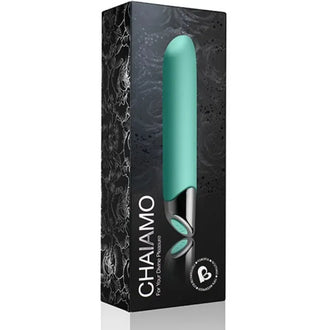 Rocks Off Chaiamo Vibrator - Rechargeable Power - Burgundy - PlayBlue