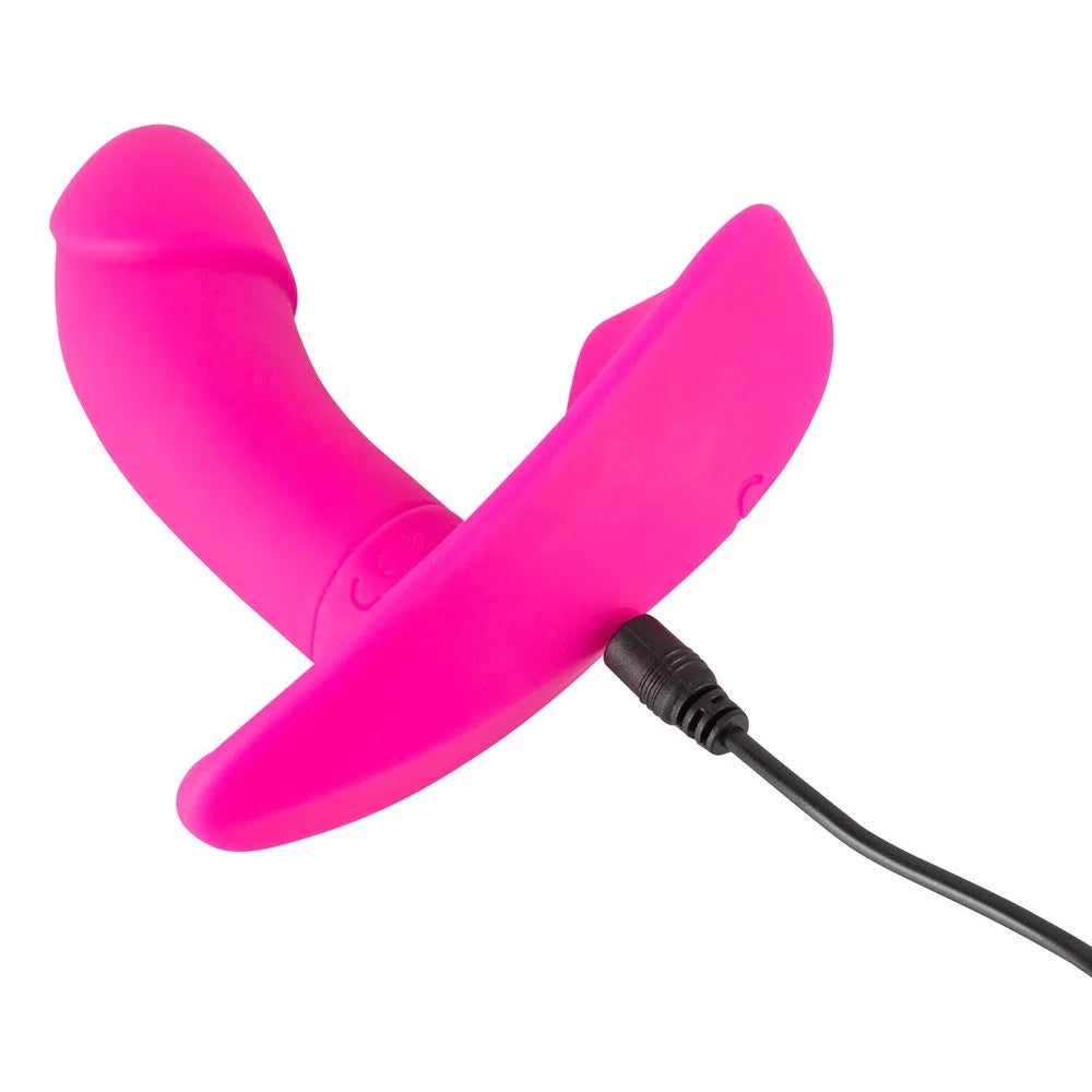 Sweet Smile Remote Controlled Rechargeable Panty Vibrator - PlayBlue